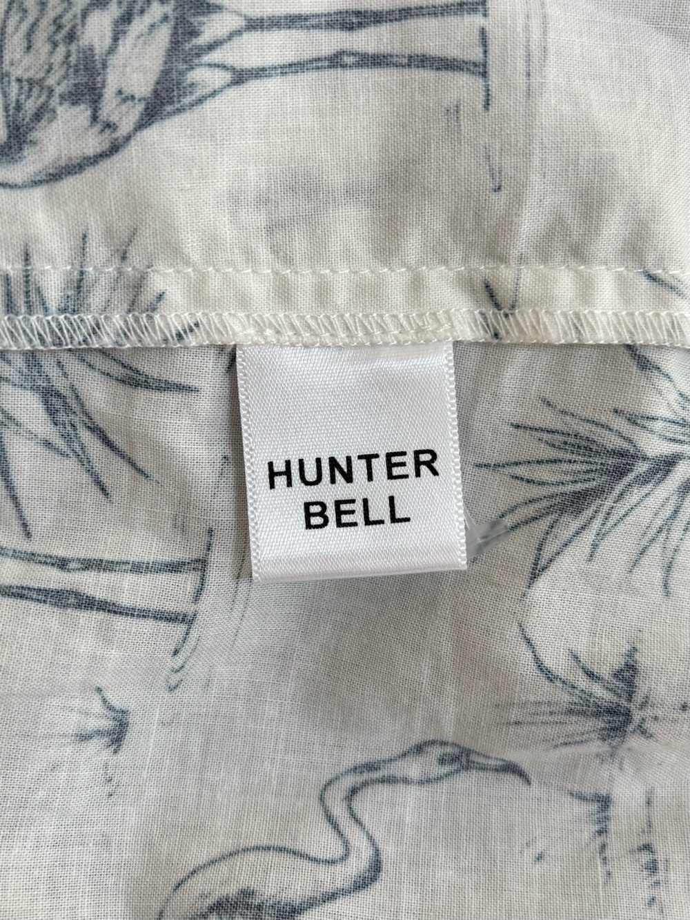 Hunter Bell Jenkins Mini Dress in Navy Flamingo Print, Size S - Picture 11 of 12